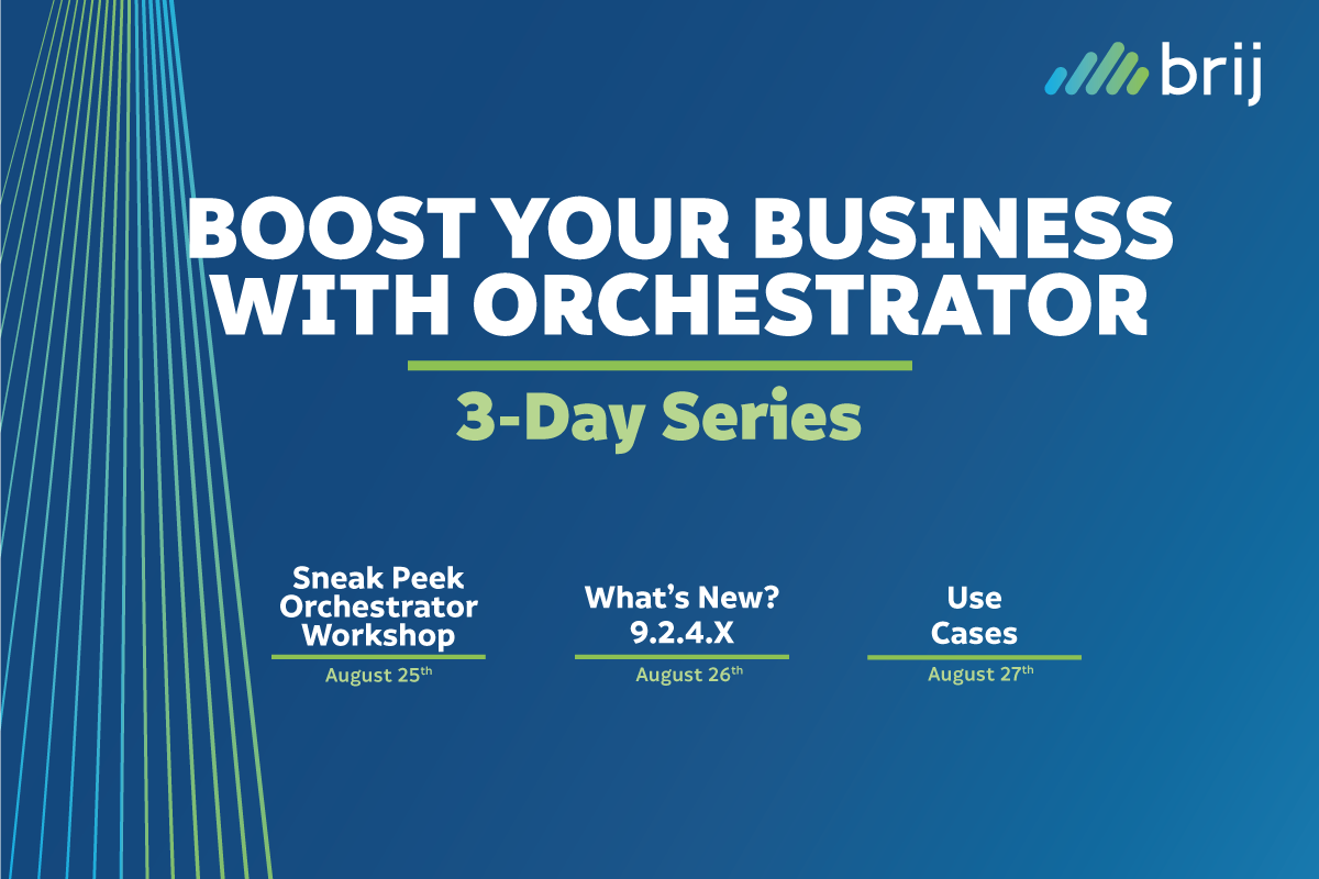 Orchestrator Series Orchestrator Series