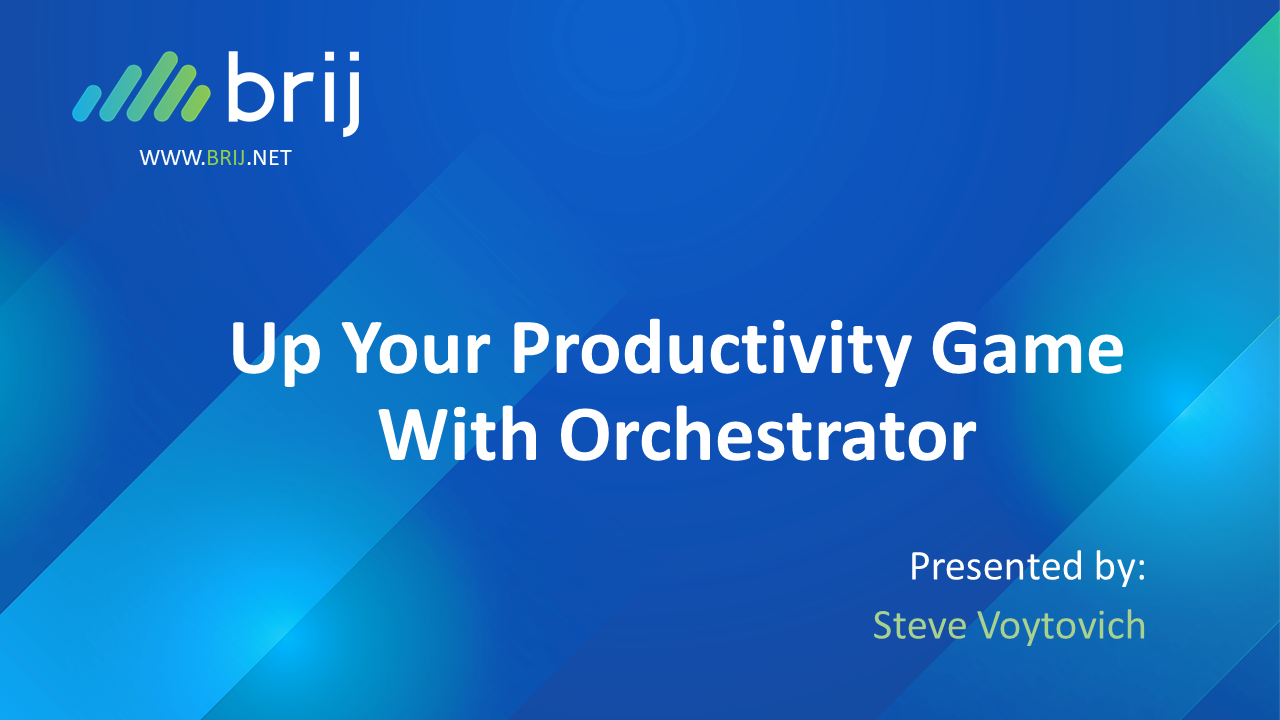 Up Your Productivity Game